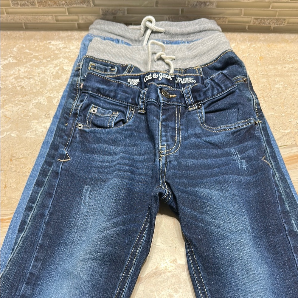 3 kids Blue Jeans